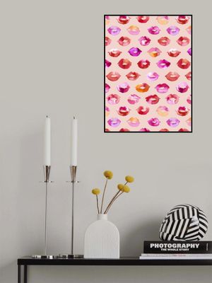 Sweet Love Kisses Pink Lips
