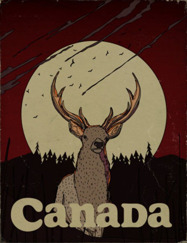 Canada Vintage Travel Poster