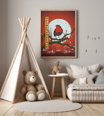 Robin's Twilight Perch