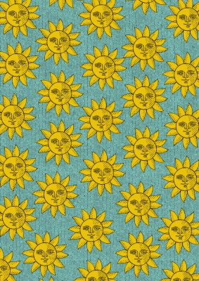 Sun Face Pattern