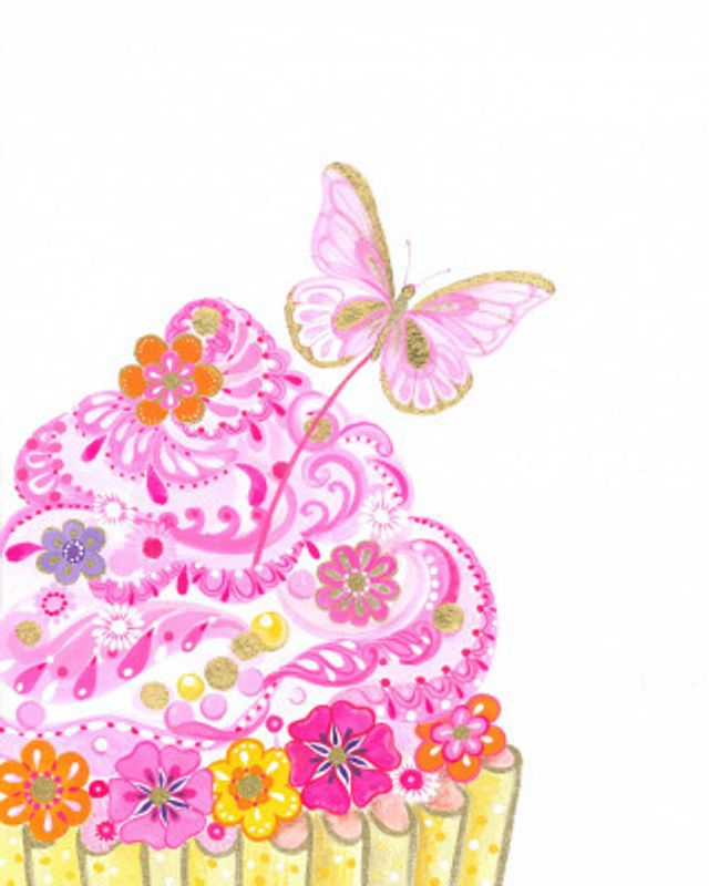 Cupcake Butterfly
