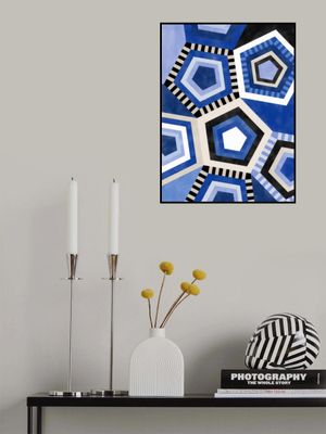 Geometric Pattern With Hexagonal Shape