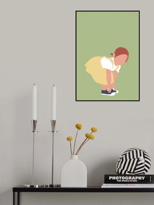 Lilou - Redhead Girl Silhouette