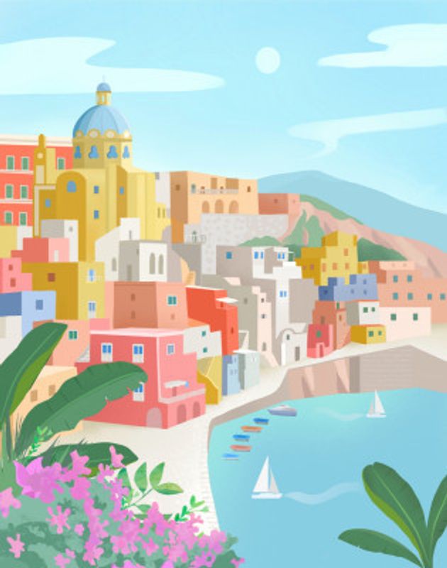 Procida Island, Italy