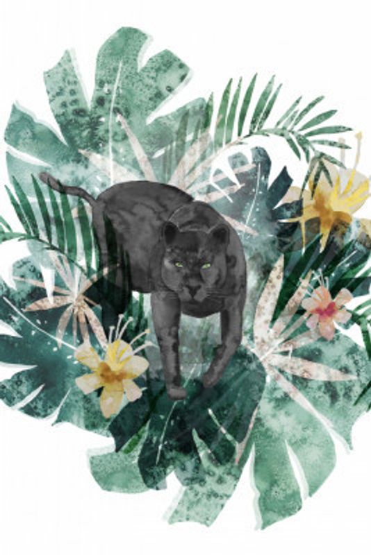 Tropical Jungle Panther