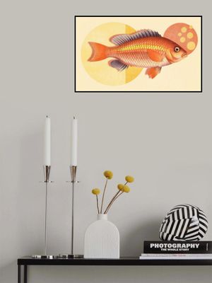 A Retro Fish (lots of Yellow and Orange)