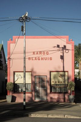 A Charming Pink Butcher Shop
