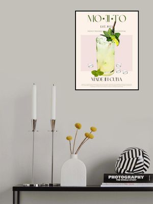 Mojito Print Cocktail