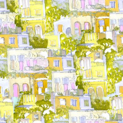 Repeatpat Village2 Pastel Yellow