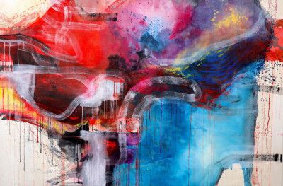 Vibrant Abstract Flow