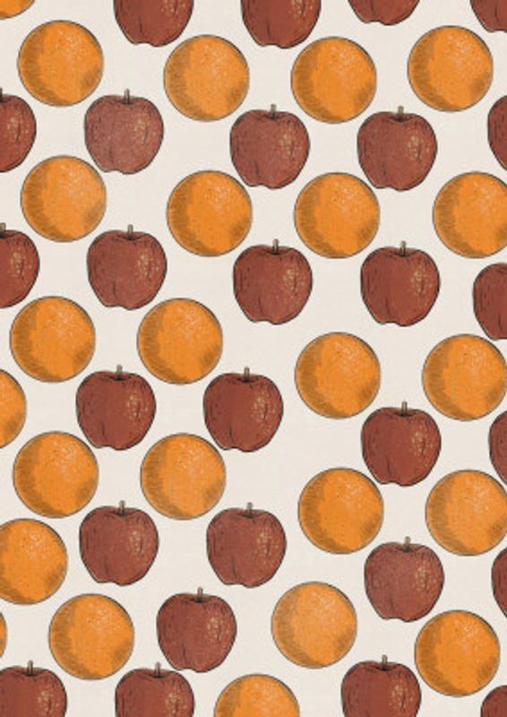Illustrated Fruit Pattern