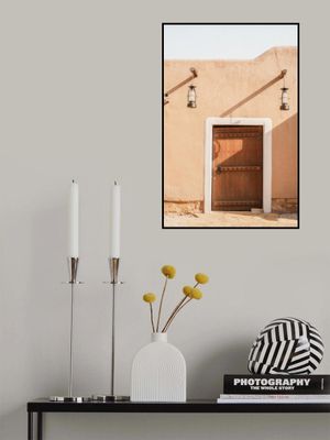 Arabian Door With Lanterns