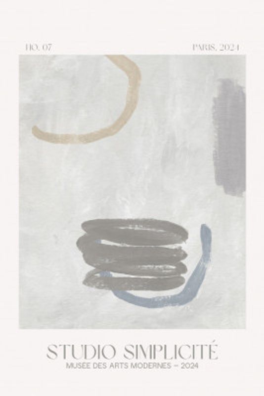 Muted Organic Abstract