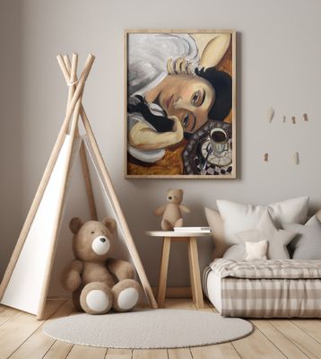 Lorette Con Una Tazza Di Caffe 1916