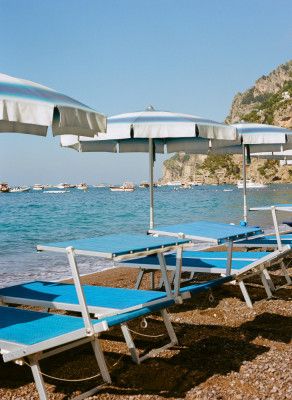 Positano Beach VII on Film