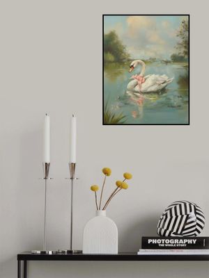 Vintage Swan Coquette