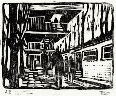 Station in the Forrest