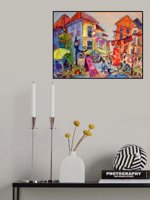 Vibrant Street Scene