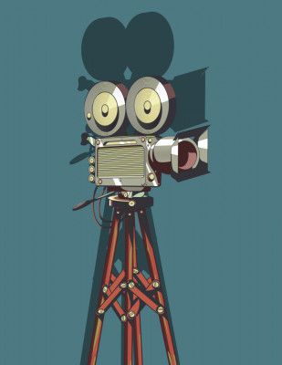 Vintage Movie Camera