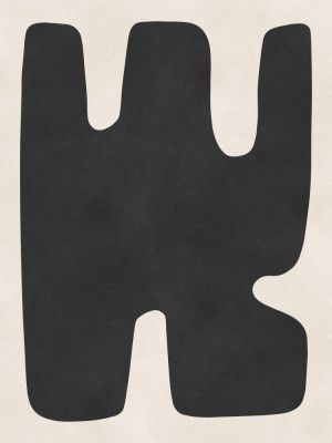 Black expressive form 1