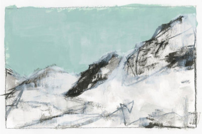 White Mountains Print No1