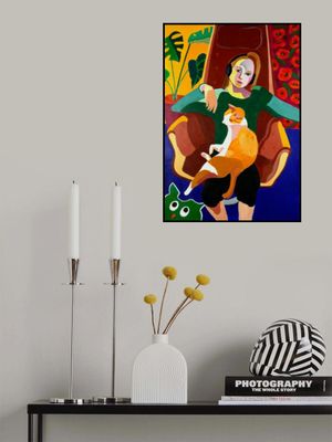 The Girl And The Cat