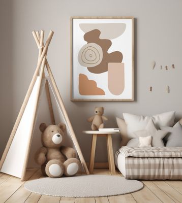 Abstract Earth Tones