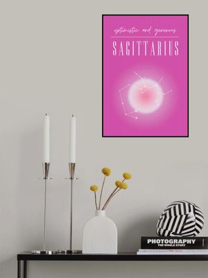 Sagittarius Zodiac Print Art