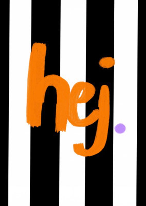 Bold Greeting Stripes