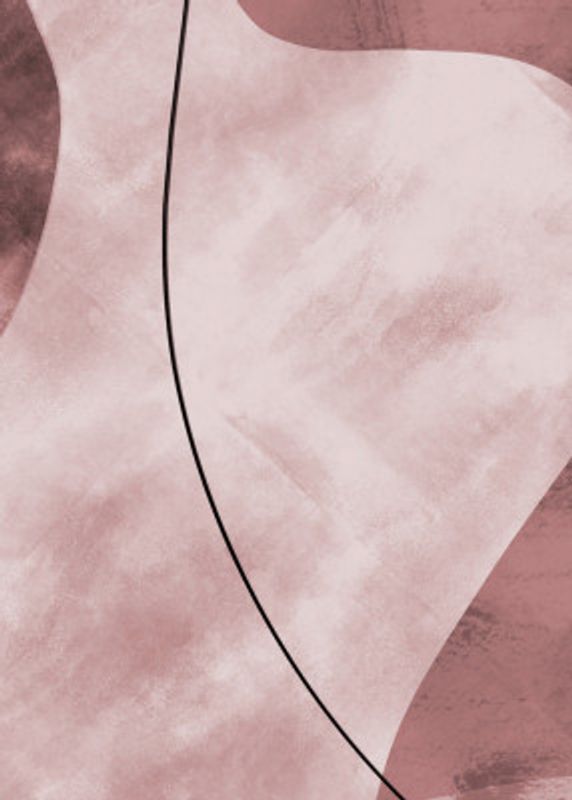 Abstract Shapes Pink