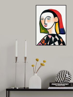 The girl with checkered blouse