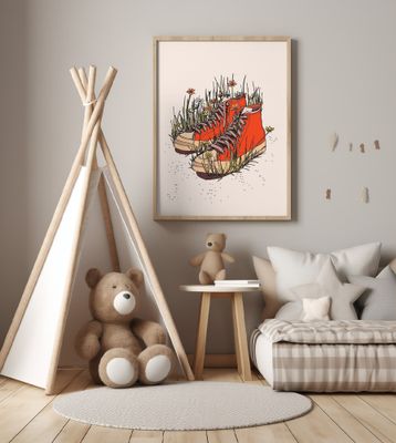 Summer Meadow Sneakers