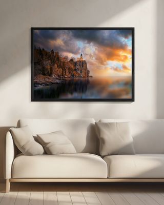 A Cloudy Day at Split Rock Lighthouse