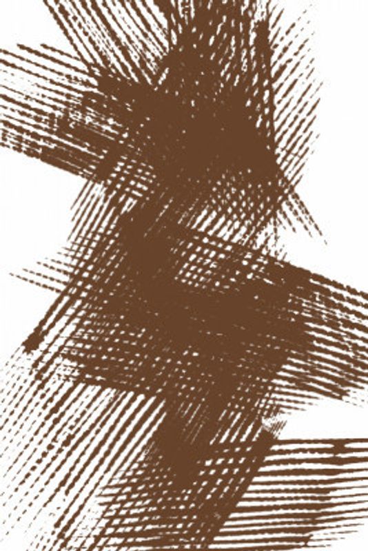Abstract Brown Intersecting Lines