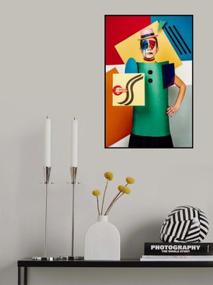 Suprematist portrait of Lena Naymkina