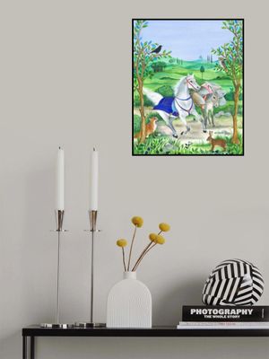 The Harmony Of Nature And Animal Life,