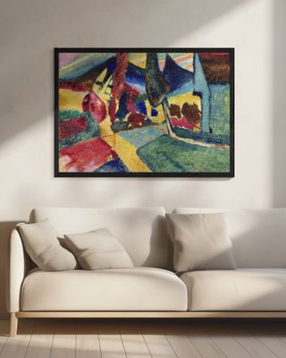 Landscape With Two Poplars (1912)