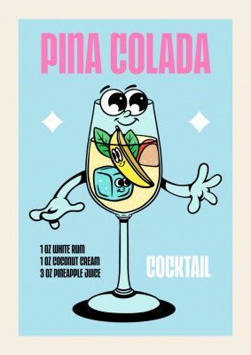 Cocktail Character Design