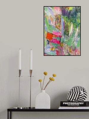 Vivid Abstract Neighborhood