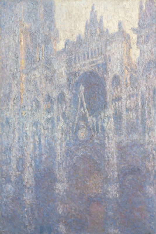 The Portal of Rouen Cathedral In Morning Light (1894)
