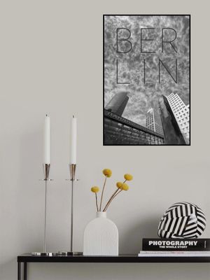 BERLIN Potsdamer Platz | Text &amp; Skyline