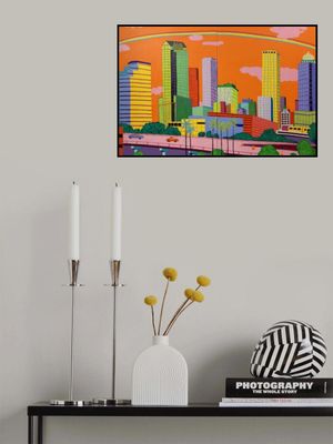 Tampa Skyline Rainbow