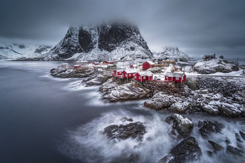 winter Lofoten islands