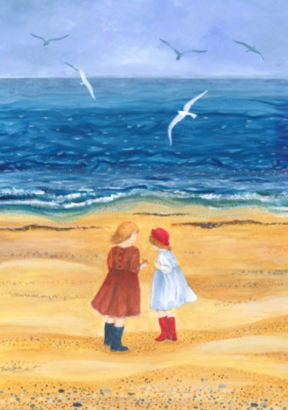 Friends On the Beach