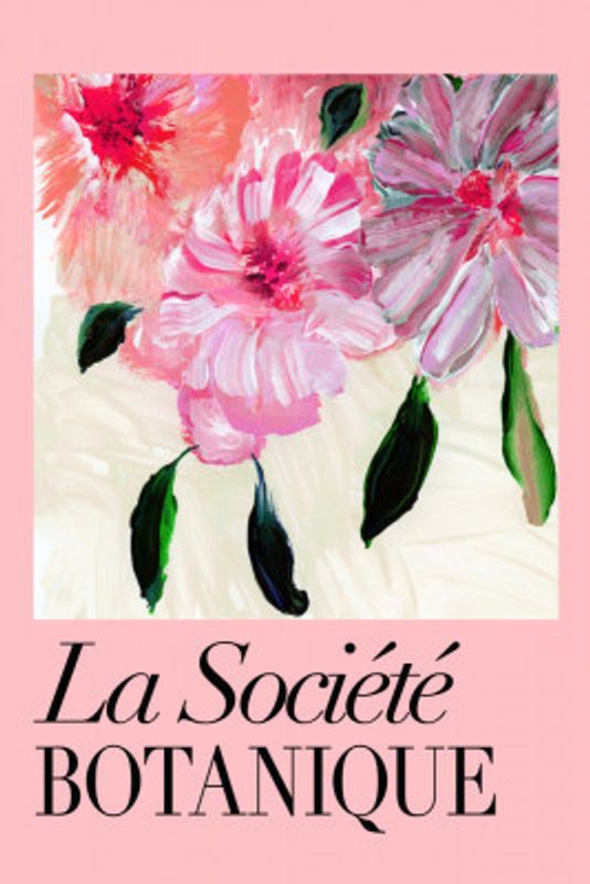 La Société Botanique Pink Flowers