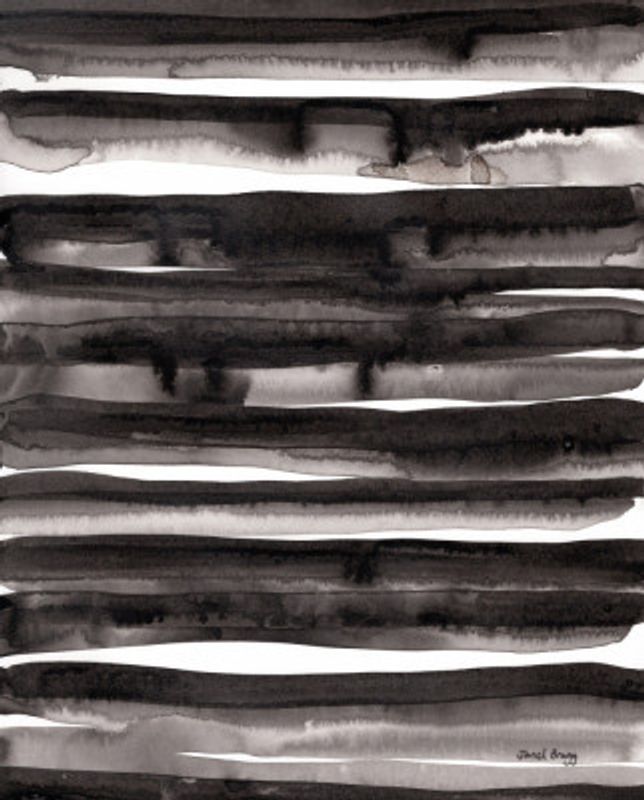 Abstract With Ink Stripes II