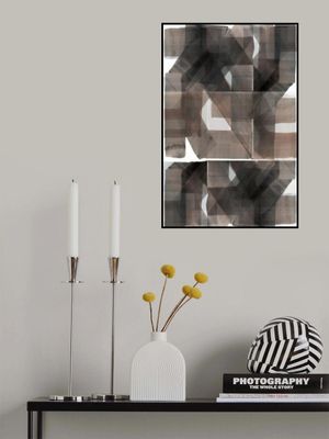 Abstract Dark Hammered 1