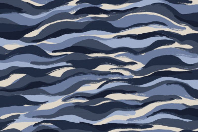 Waves of Indigo