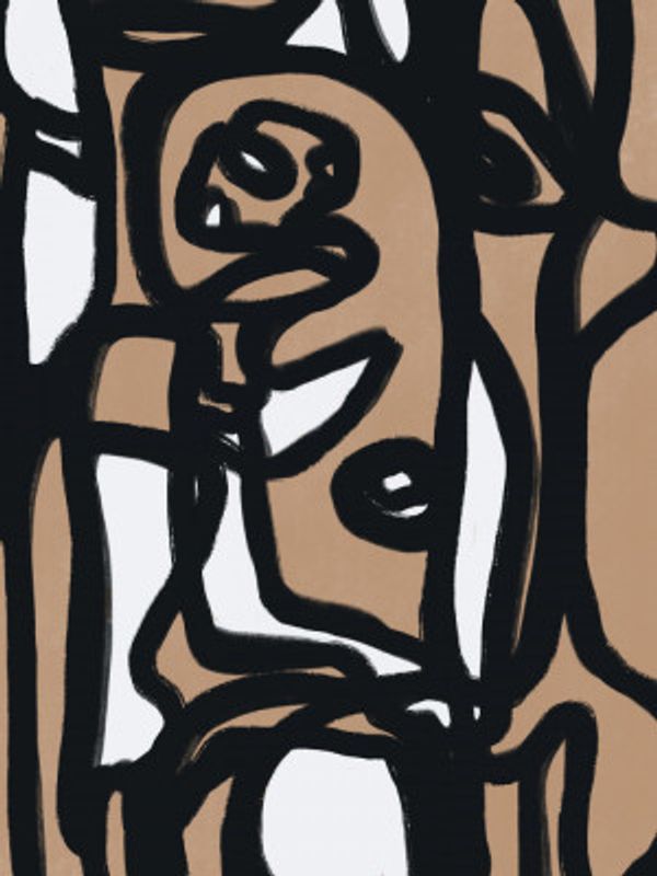 Bold line composition 05