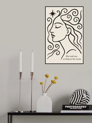 Her soul was as deep